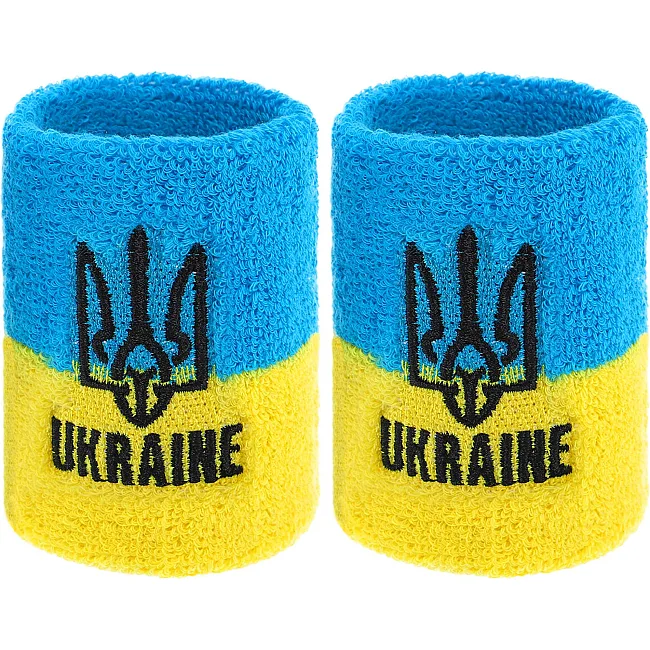 Спортивный напульсник
 впитывающий влагу UKRAINE BC-9282 1шт (Синий)
