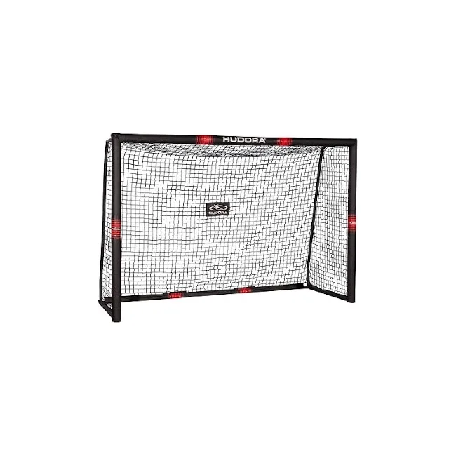 Ворота футбольные Hudora Pro Tect 180 х 120 см, черные