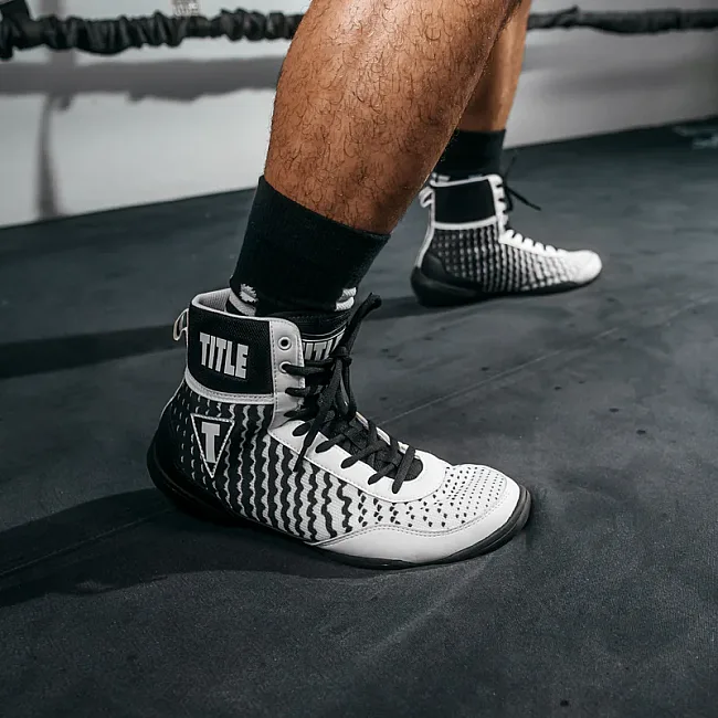 Боксерки для боксу TITLE Boxing Predator II 2.0 Black White