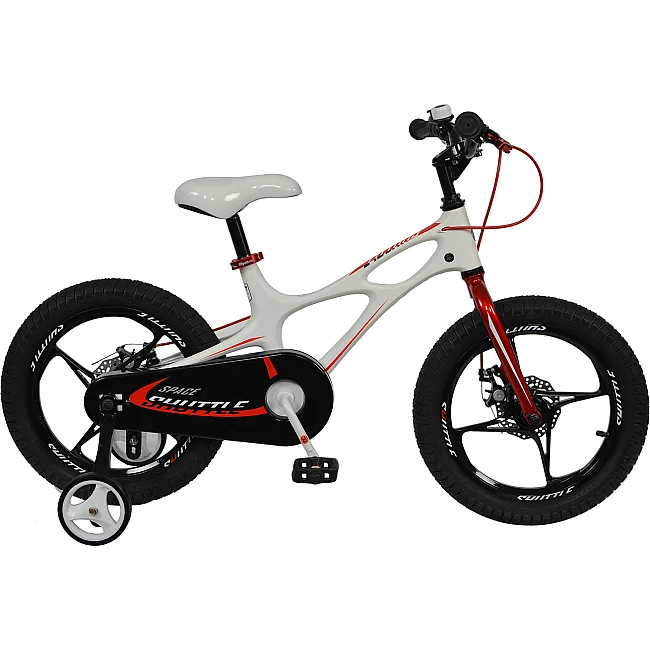Дитячий велосипед ROYALBABY SPACE SHUTTLE 16", OFFICIAL UA, білий