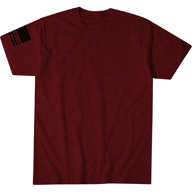 Футболка мужская HOWITZER Standard Patriot Crimson Black Heather