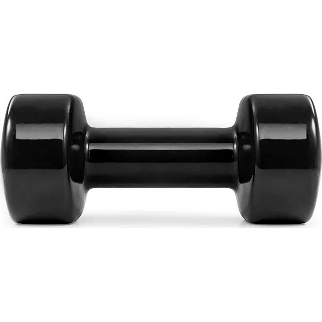 Гантель виниловый POWERPLAY 4125 Achilles 5кг. Черная (1шт)