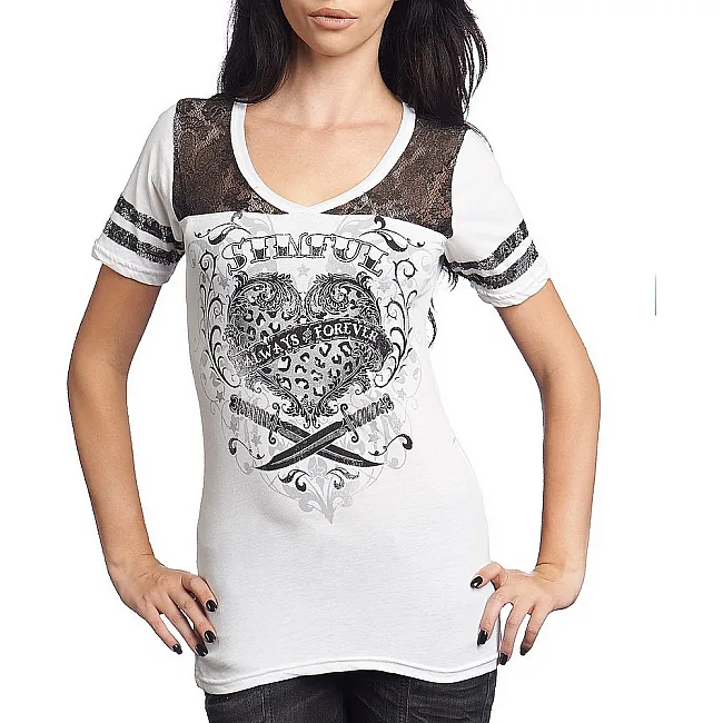 Женская футболка Sinful By AFFLICTION Ginger June Tee