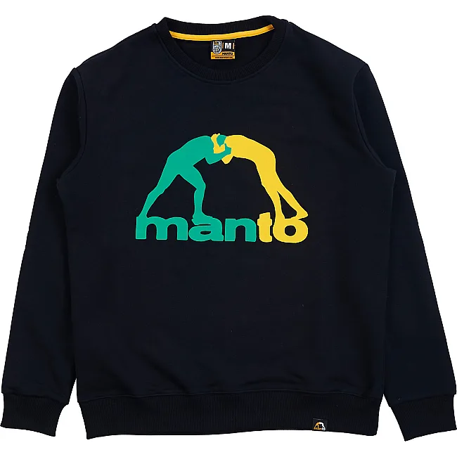 Лонгслив MANTO Crewneck Duo Summer Black