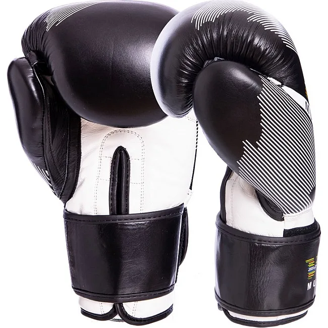 Боксерские перчатки кожаные VELO VL-2229