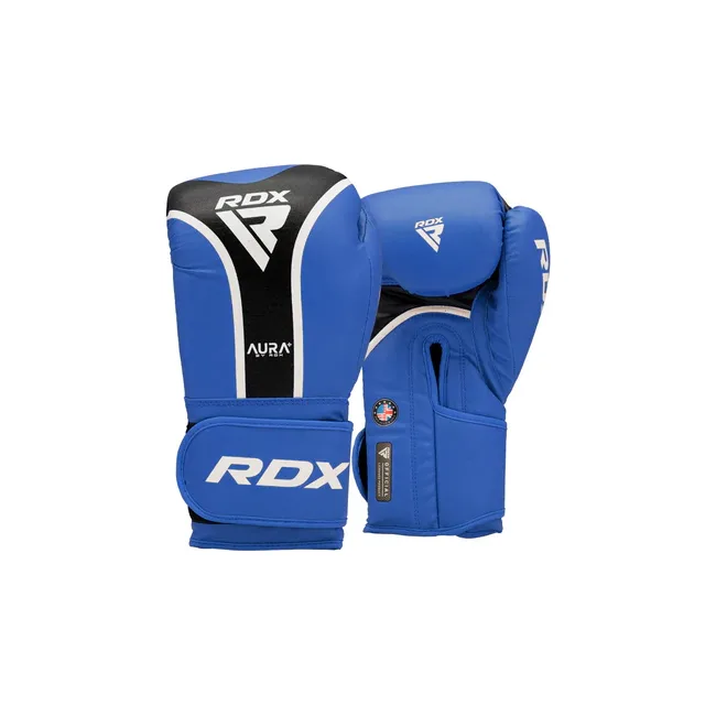 Рукавички боксу RDX Aura Plus T-17 BlueBlack