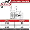 Рукавички боксу RDX Aura Plus T-17 BlueBlack
