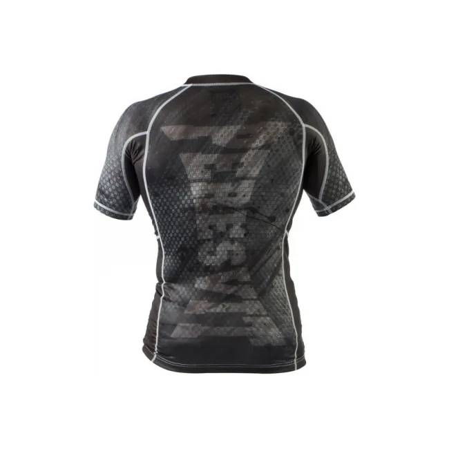 Рашгард Peresvit Immortal Silver Force Rashguard Short Sleeve Black Rain