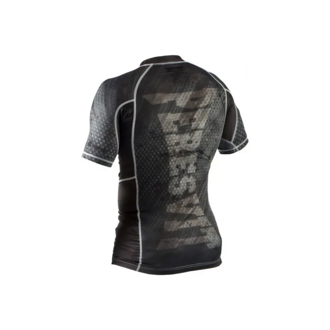Рашгард Peresvit Immortal Silver Force Rashguard Short Sleeve Black Rain