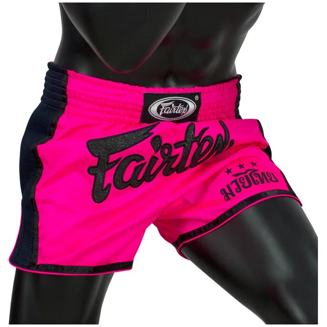 Шорты для Муай Тай FAIRTEX BS1714 Shocking Pink