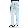 Штаны спортивные AFFLICTION Collapse Sweatpant Sky Blue Pigment Dye