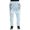 Штаны спортивные AFFLICTION Collapse Sweatpant Sky Blue Pigment Dye