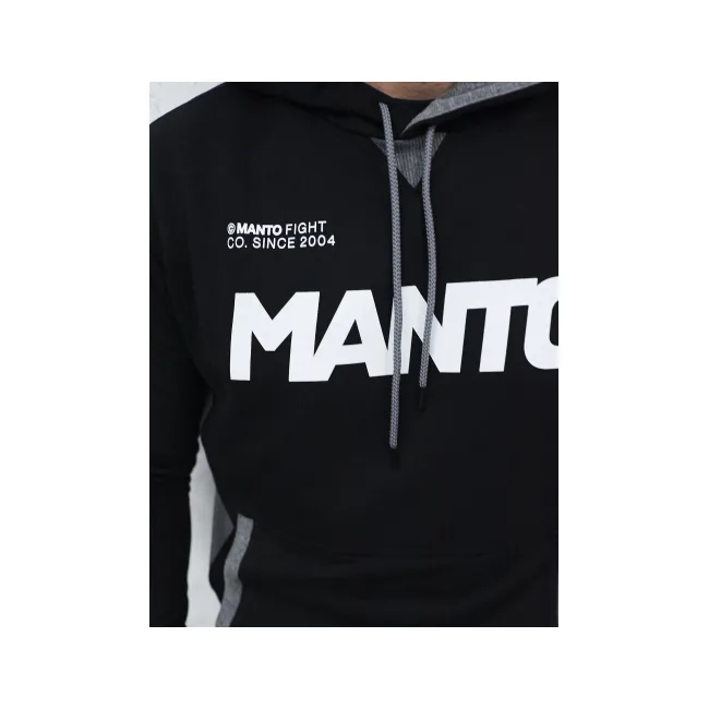 Толстовка MANTO Hoodie Label Black