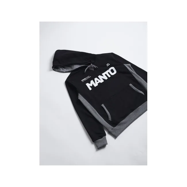 Толстовка MANTO Hoodie Label Black