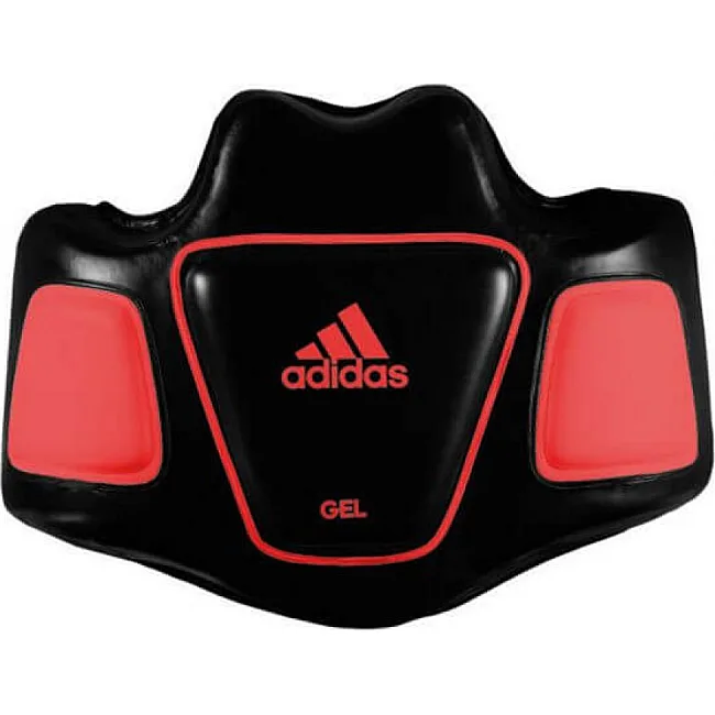 Тренерский жилет Adidas Super Body Protector (черно-красный, ADISBP01)