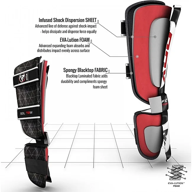 Захист гомілки та стопи RDX Leather