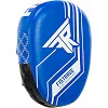 Лапа боксерская изогнутая тренировочная кожа FISTRAGE VL-4308 23x17x6см 2штуки (Красный)