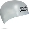 Шапочка для бассейна
 силиконовая для взрослых MADWAVE

 D-CAP FINA Approved M053701 (Черный)