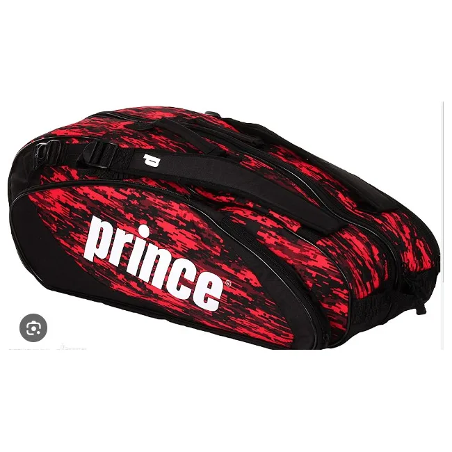 Чохол для тенісних ракеток Prince Tour team squash collection black/red
