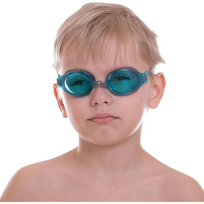 Очки для плавания юниорские MADWAVE
 Simpler II Junior M041107 (Бирюзовый)