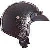 Распродажа! Открытый мотошлем Три четверти для чоппера Ретро-Каска VINTAGE MS-555K-BK