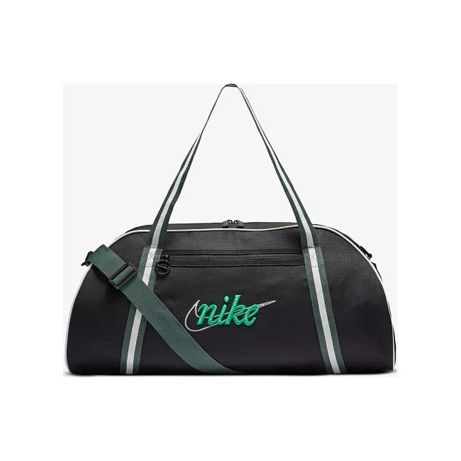 Сумка спортивна Nike W NK GYM CLUB - RETRO 24L чорний Жін 33×51×23 см