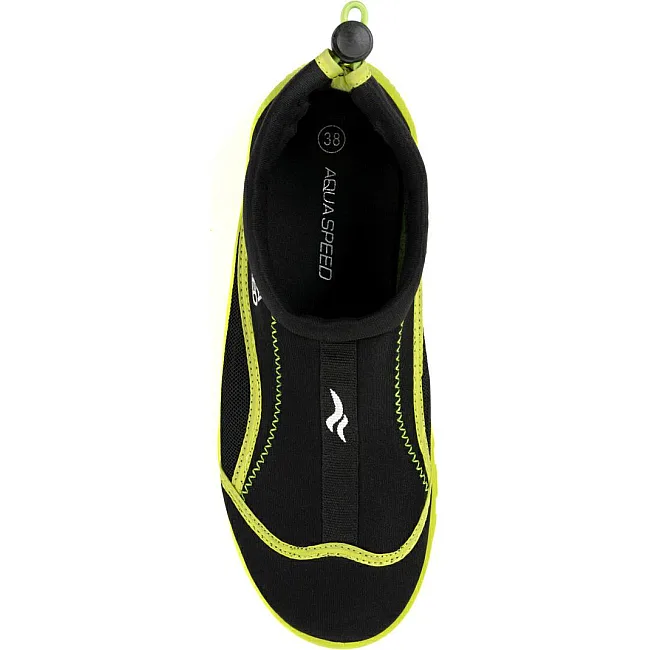 Аквашузи Aqua Speed AQUA SHOE MODEL 28A 9159 чорний, жовтий