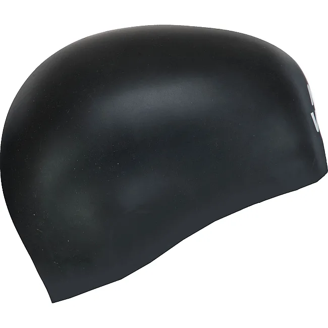 Шапочка для бассейна
 силиконовая для взрослых MADWAVE

 D-CAP FINA Approved M053701 (Черный)
