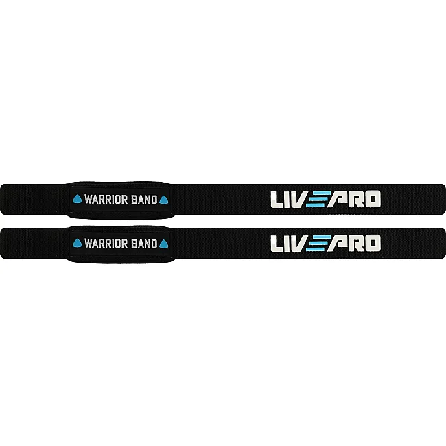 Лямки для тяги LIFTING STRAP LiveUp LP8092 2шт (Черный)