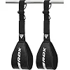 Петли подвесные (петли Береша) RDX F6 KARA Gym Workout Abs Straps Black/White