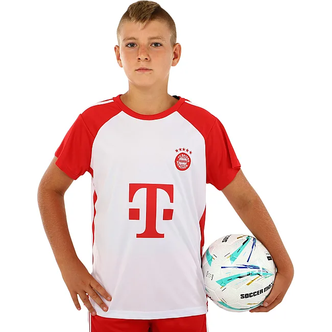 Футбольна форма дитяча із символікою клубу
 BAYERN MUNCHEN домашня 2024 SP-SPORT

 CO-7187 (Білий-червоний)