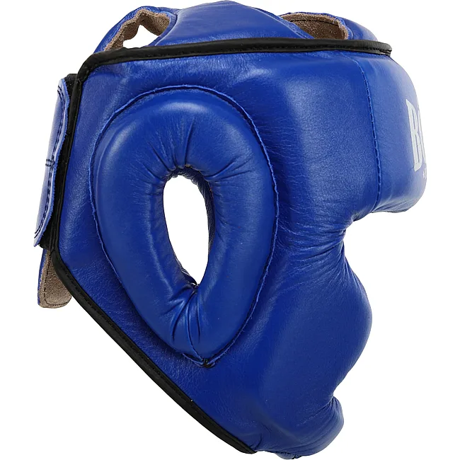 Тренировочный шлем для бокса кожа
 BOXER

 NEW 2033-N (Черный)