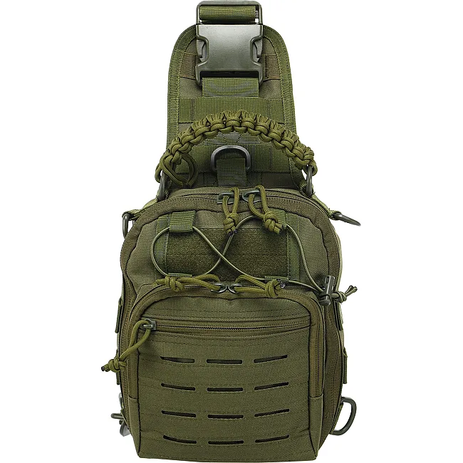 Сумка-слінг тактична
 SILVER KNIGHT TY-8025
 25x10x19см 5л (Оливковий)