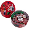 Набор для покера в круглой металлической коробке Texas Holdem Poker set SP-SPORT
 IG-6616 240 фишек
