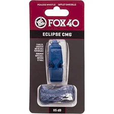 Свисток спортивный судейский пластиковый со шнурком ECLIPSE CMG FOX40-ECLIPSE CMG (Синий)