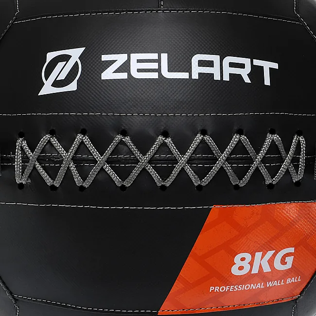 Мяч набивной медицинский для кроссфита WALL BALL ZELART
 TA-7822-8 вес-8кг