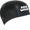 Шапочка для бассейна
 силиконовая для взрослых MADWAVE

 D-CAP FINA Approved M053701 (Черный)