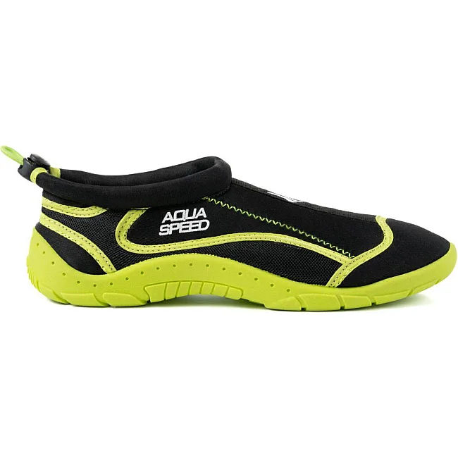 Аквашузи Aqua Speed AQUA SHOE MODEL 28A 9159 чорний, жовтий
