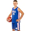 Детская баскетбольная форма
 NBA клуб Philadelphia 76ers 25 BA-0927 (Синий-белый)