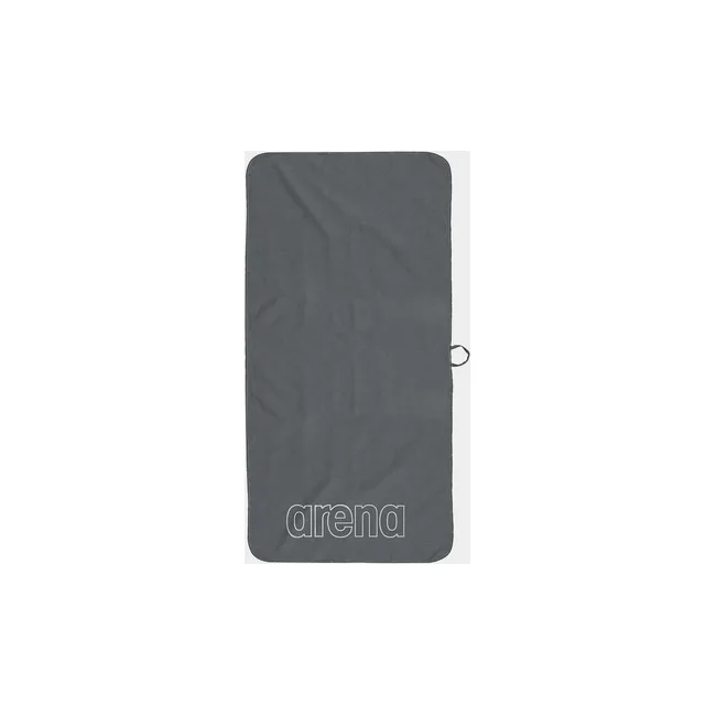 Рушник Arena SMART PLUS GYM TOWEL сірий, білий 100х50 см