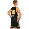 Детская баскетбольная форма
 NBA клуб San Francisco 30 BA-6595 (Черный-желтый)