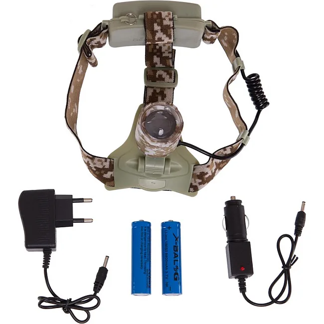 Налобный фонарик
 SP-SPORT
 SY-003M (Камуфляж Marpat)