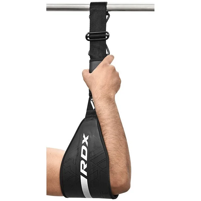 Петли подвесные (петли Береша) RDX F6 KARA Gym Workout Abs Straps Black/White