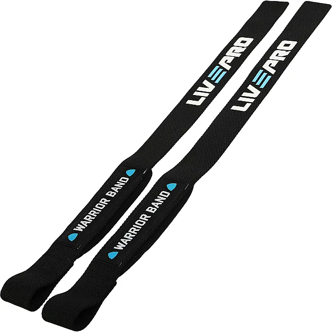 Лямки для тяги LIFTING STRAP LiveUp LP8092 2шт (Черный)