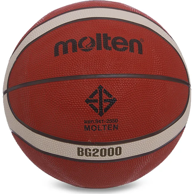 Баскетбольний м'яч
 гумовий MOLTEN B5G2000
 5
