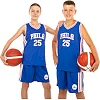 Детская баскетбольная форма NBA клуб Philadelphia 76ers 25 BA-0927 (Синий-белый)