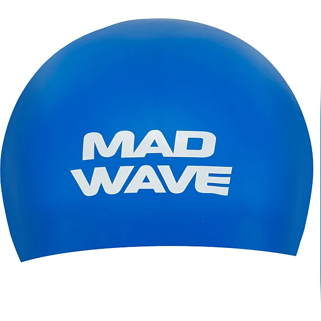 Шапочка для бассейна
 силиконовая для взрослых MADWAVE

 D-CAP FINA Approved M053701 (Черный)