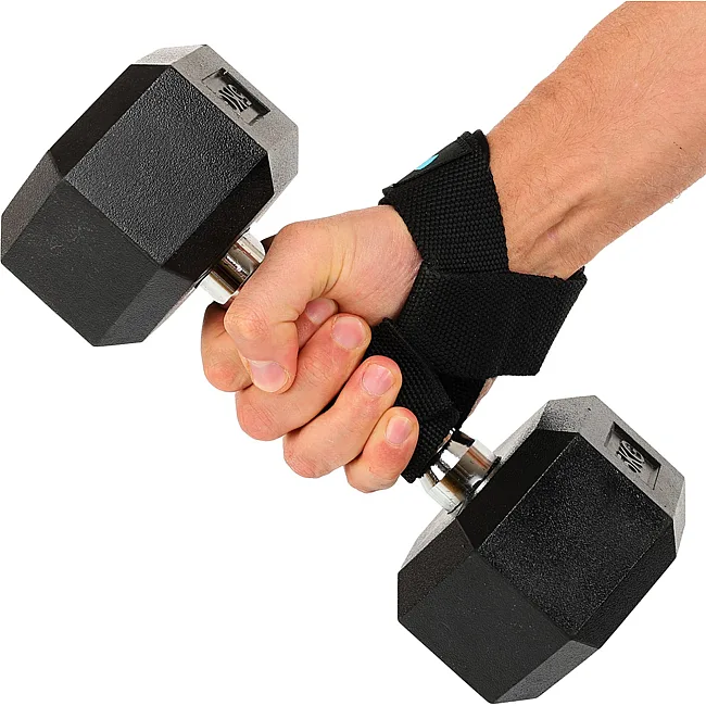 Лямки для тяги LIFTING STRAP LiveUp LP8092 2шт (Черный)