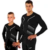 Лонгслив компрессионный спортивный LIDONG UA-516 (Черный)