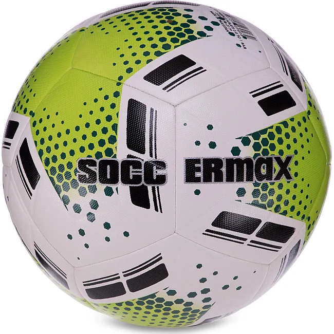 Футбольный мяч HYBRID SOCCERMAX FIFA FB-3119 №5 PU (Белый-желтый)